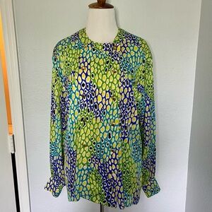ESCADA Vintage Silk Blouse Size 36